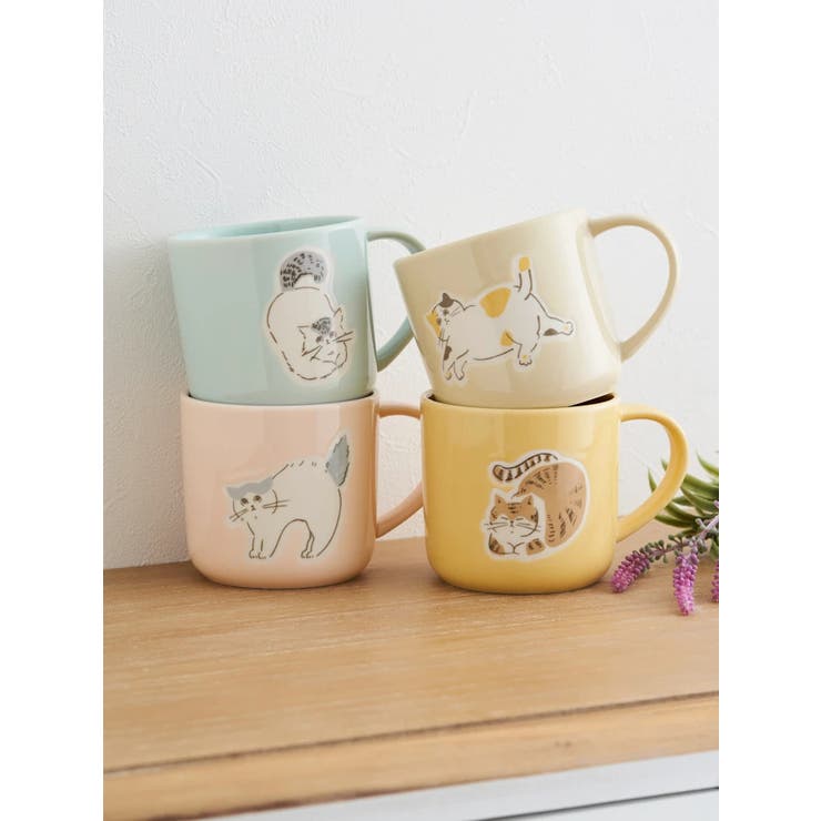 MoiNEKO マグカップ イエロー | LUDIC PARK | 詳細画像2 