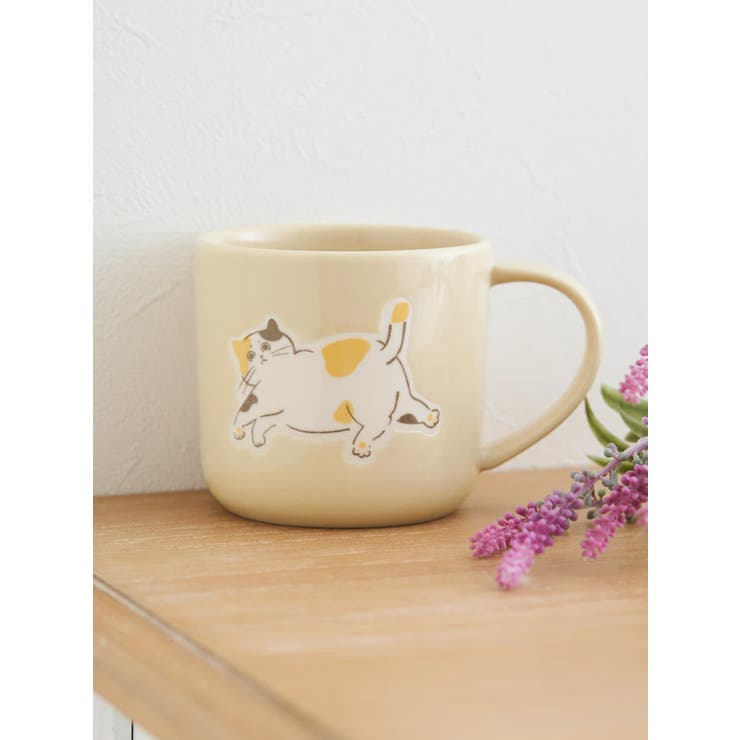 - | MoiNEKO マグカップ ベージュ | LUDIC PARK
