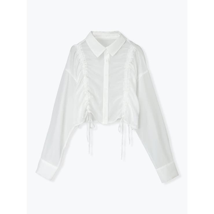 アイボリー | シアードロストショートシャツ | LUDIC PARK