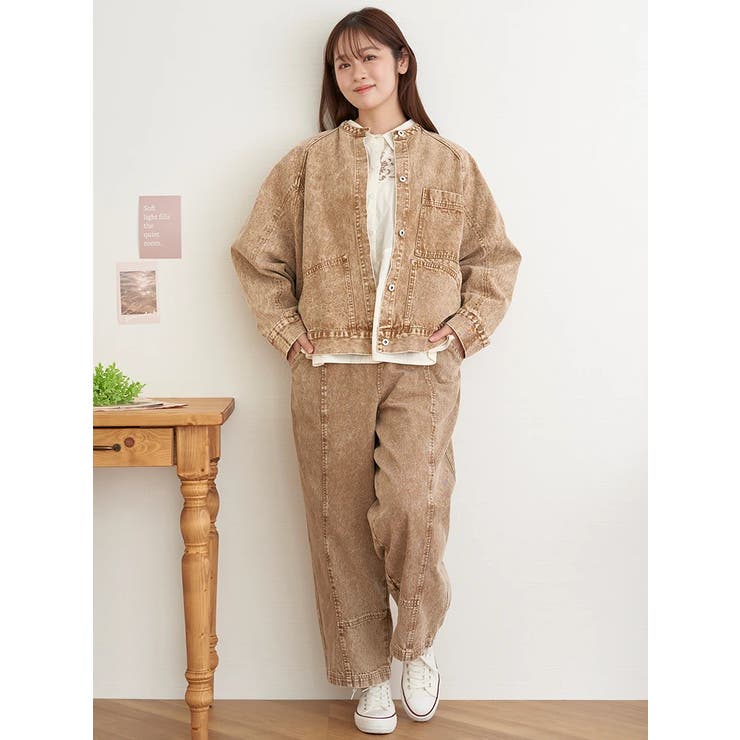 カラーデニムブルゾン | LUDIC PARK | 詳細画像5 