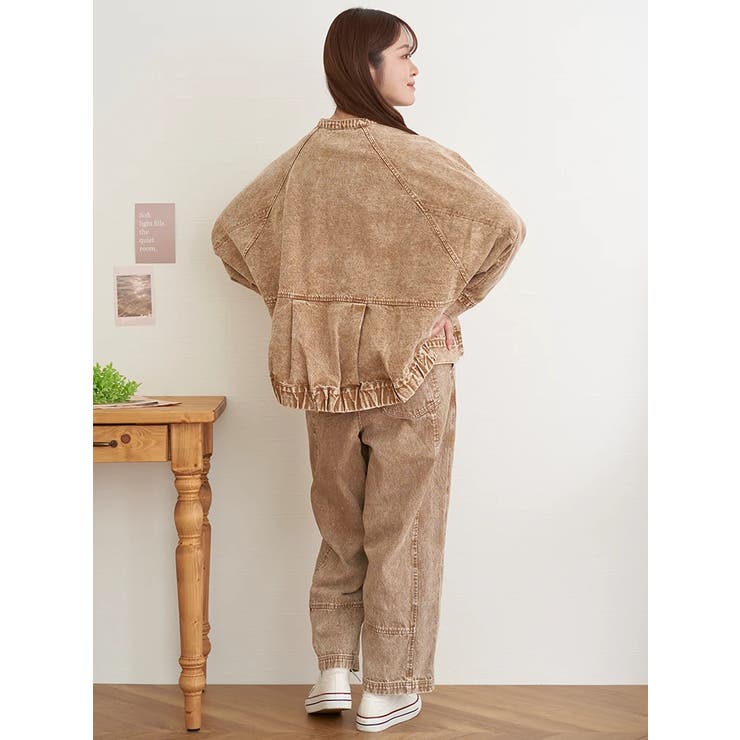 カラーデニムブルゾン | LUDIC PARK | 詳細画像9 