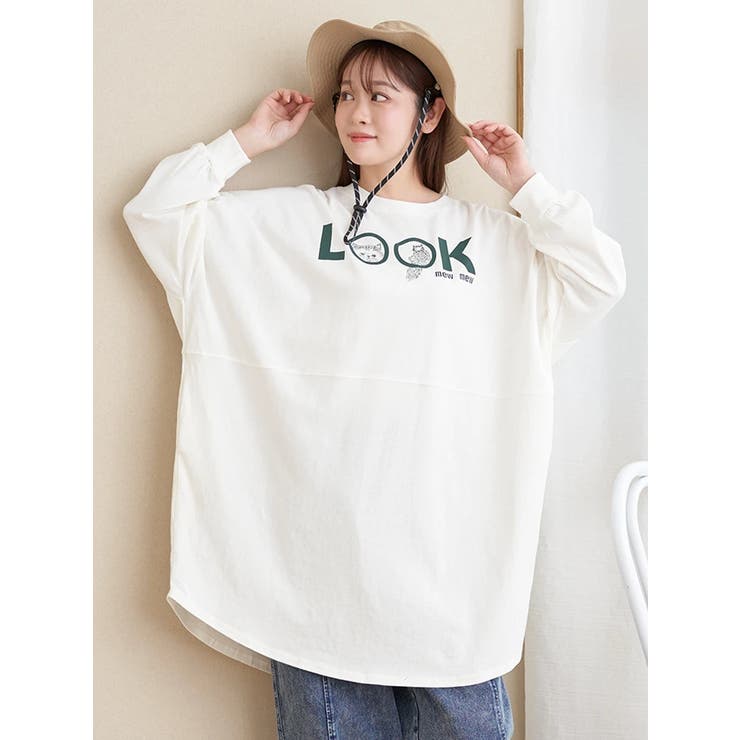 LOOKネコプリントチュニック | LUDIC PARK | 詳細画像2 