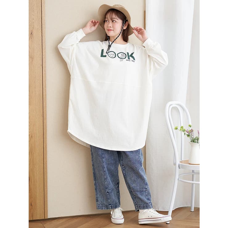 LOOKネコプリントチュニック | LUDIC PARK | 詳細画像5 