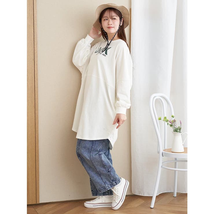 LOOKネコプリントチュニック | LUDIC PARK | 詳細画像7 