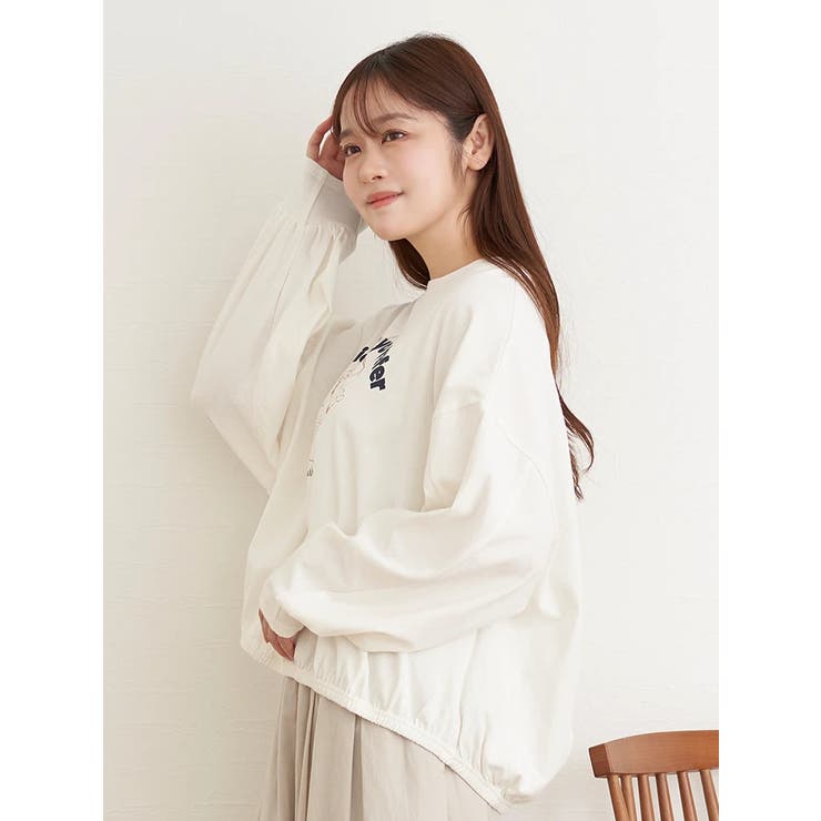 ジャムバタープリントロングスリーブTシャツ | LUDIC PARK | 詳細画像3 