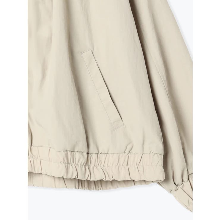 撥水ノーカラーギャザーブルゾン | LUDIC PARK | 詳細画像24 