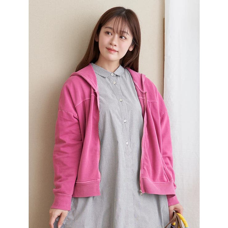 ヴィンテージライクジップパーカー | LUDIC PARK | 詳細画像1 