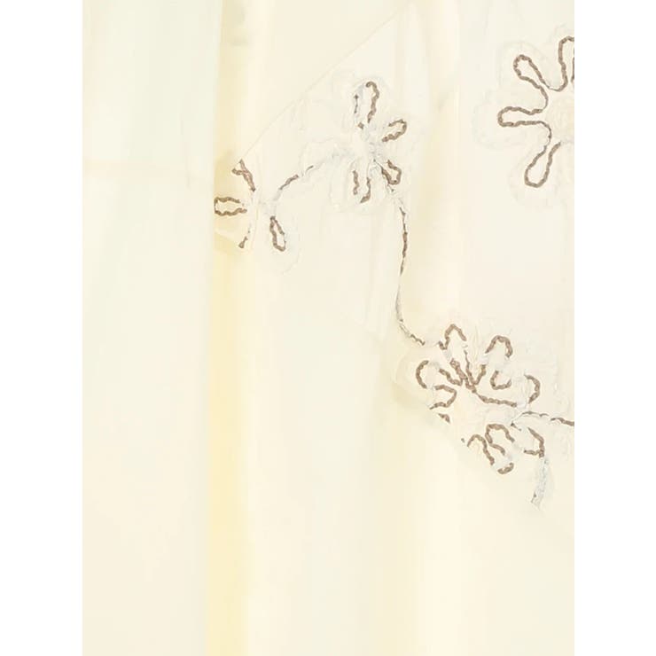 フラワーモチーフ衿付きブラウス | LUDIC PARK | 詳細画像16 