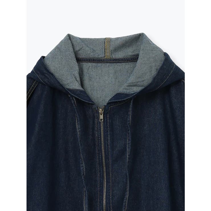 フードデニムブルゾン | LUDIC PARK | 詳細画像8 