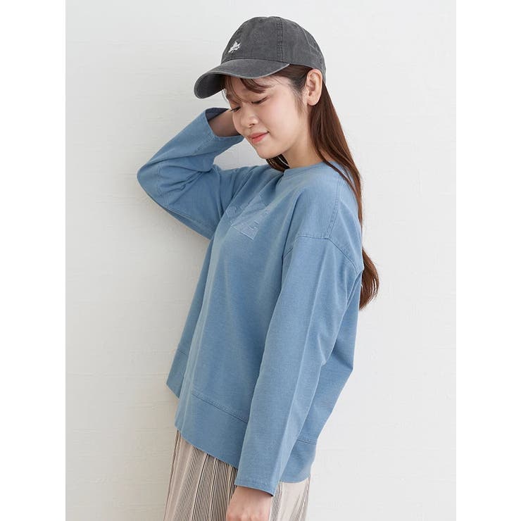 インディゴ ロゴプルオーバー | LUDIC PARK | 詳細画像3 