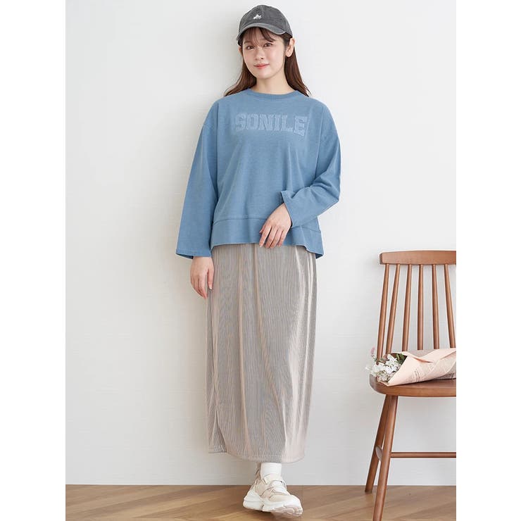 インディゴ ロゴプルオーバー | LUDIC PARK | 詳細画像5 