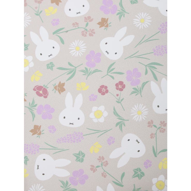 miffy フローラル柄 マルチケース ベージュ【ミッフィー】 | LUDIC PARK | 詳細画像6 