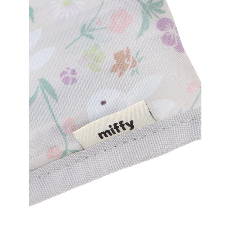 miffy フローラル柄 ショッピングバッグ ベージュ【ミッフィー】 | LUDIC PARK | 詳細画像9 