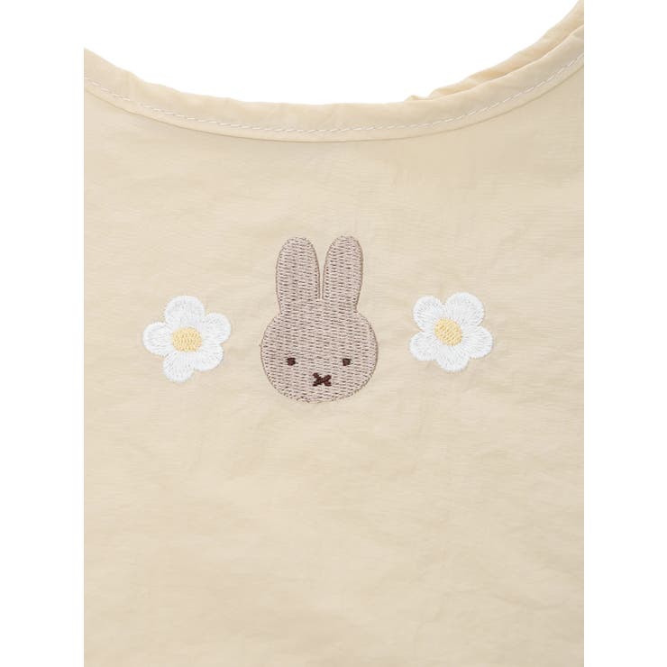 miffy ポーチ付き ショッピングバッグ ベージュ【ミッフィー】 | LUDIC PARK | 詳細画像6 