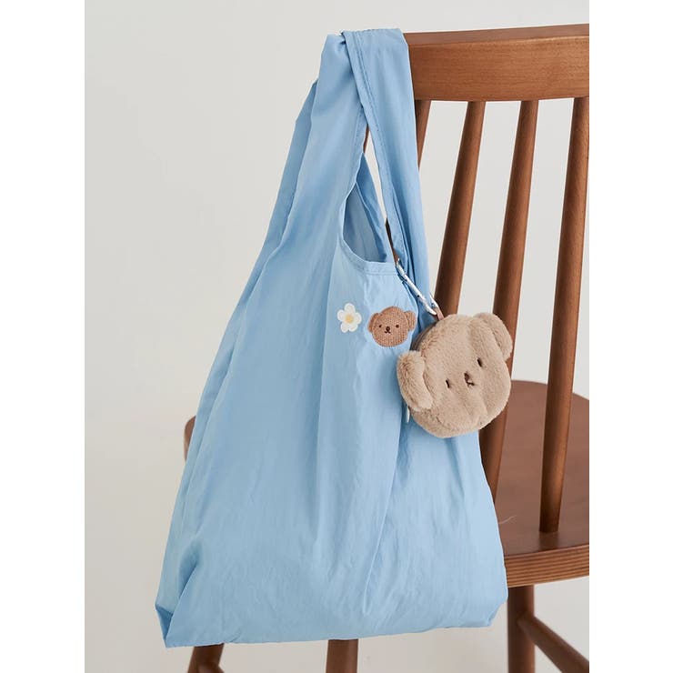 - | miffy ポーチ付き ショッピングバッグ ブルー【ミッフィー】 | LUDIC PARK