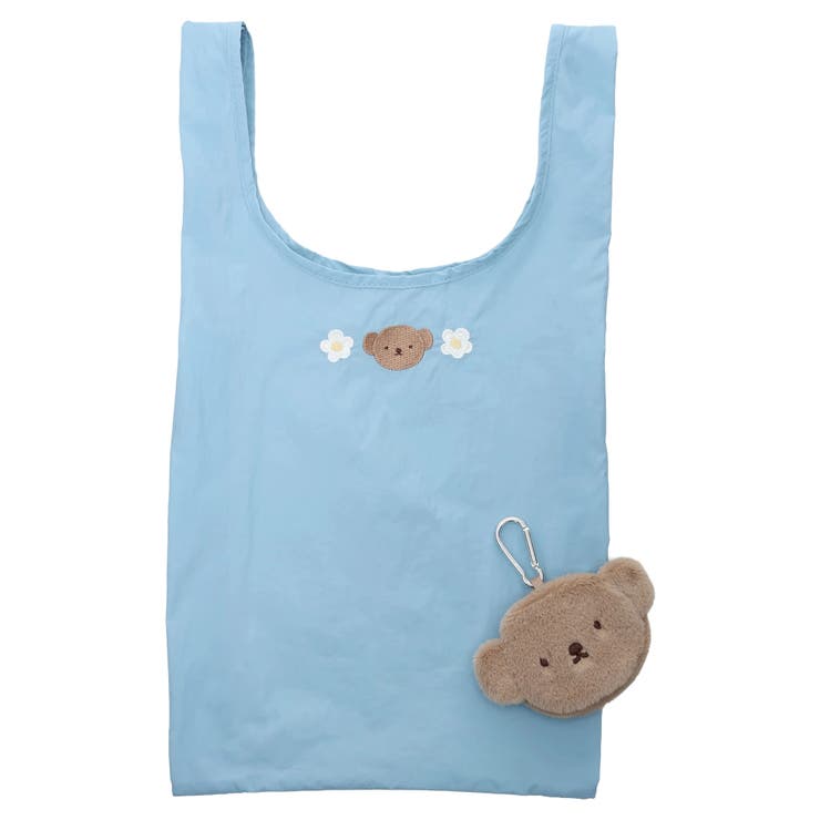 miffy ポーチ付き ショッピングバッグ ブルー【ミッフィー】 | LUDIC PARK | 詳細画像3 