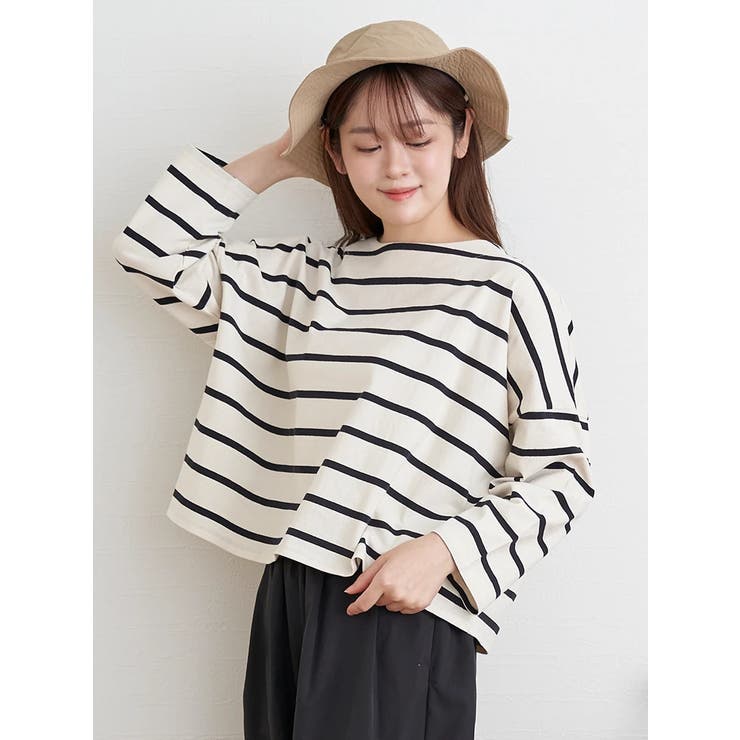 バスクボーダーロングスリーブTシャツ | LUDIC PARK | 詳細画像2 