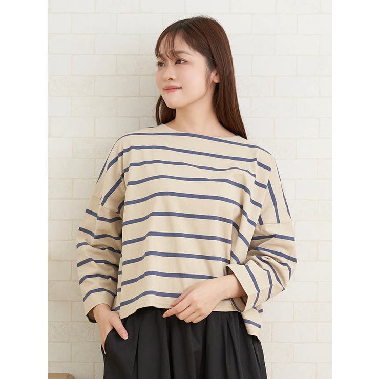 バスクボーダーロングスリーブTシャツ | LUDIC PARK | 詳細画像23 