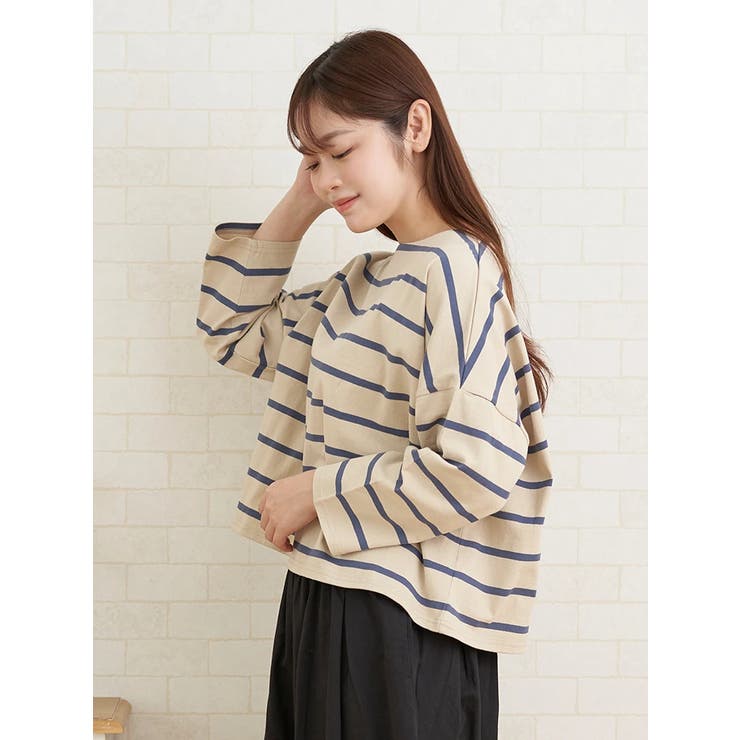 バスクボーダーロングスリーブTシャツ | LUDIC PARK | 詳細画像25 