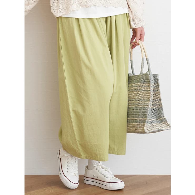 ルーズシルエットツイルタックパンツ | LUDIC PARK | 詳細画像2 