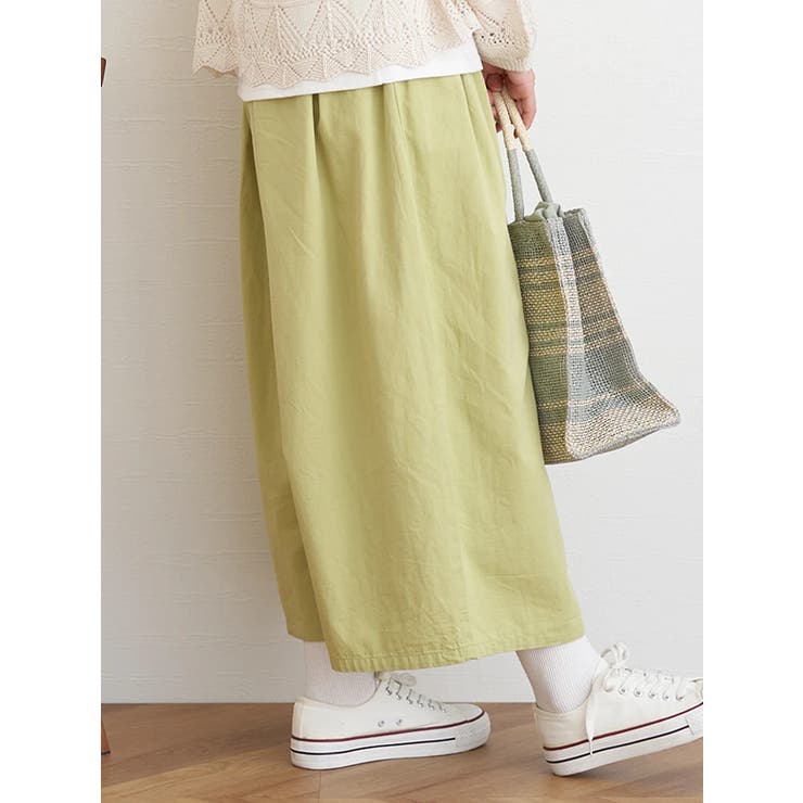 ルーズシルエットツイルタックパンツ | LUDIC PARK | 詳細画像3 