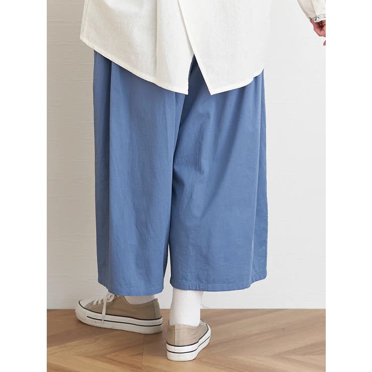 ルーズシルエットツイルタックパンツ | LUDIC PARK | 詳細画像12 