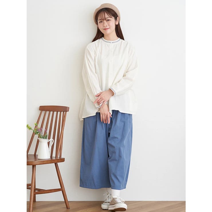 ルーズシルエットツイルタックパンツ | LUDIC PARK | 詳細画像13 