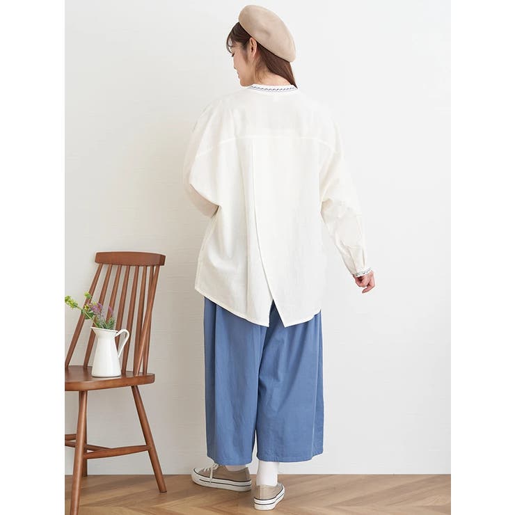 ルーズシルエットツイルタックパンツ | LUDIC PARK | 詳細画像17 