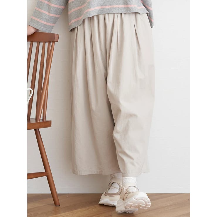 ルーズシルエットツイルタックパンツ | LUDIC PARK | 詳細画像18 