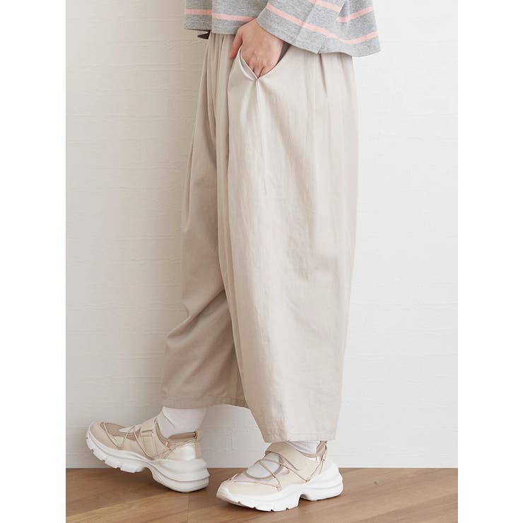 ルーズシルエットツイルタックパンツ | LUDIC PARK | 詳細画像20 