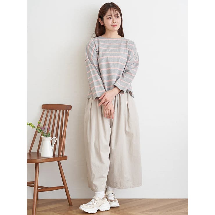 ルーズシルエットツイルタックパンツ | LUDIC PARK | 詳細画像22 