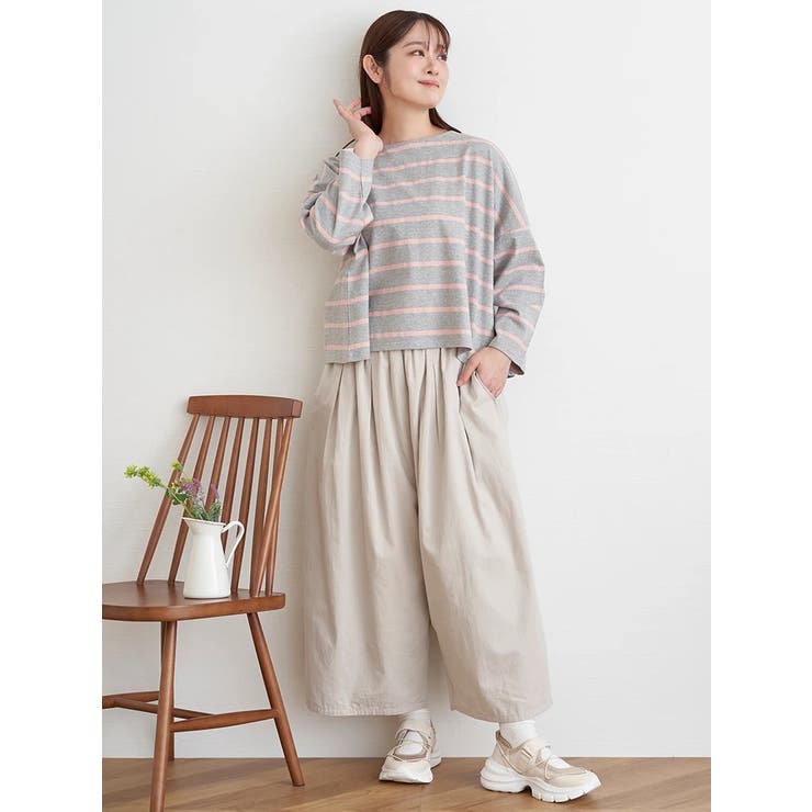 ルーズシルエットツイルタックパンツ | LUDIC PARK | 詳細画像24 