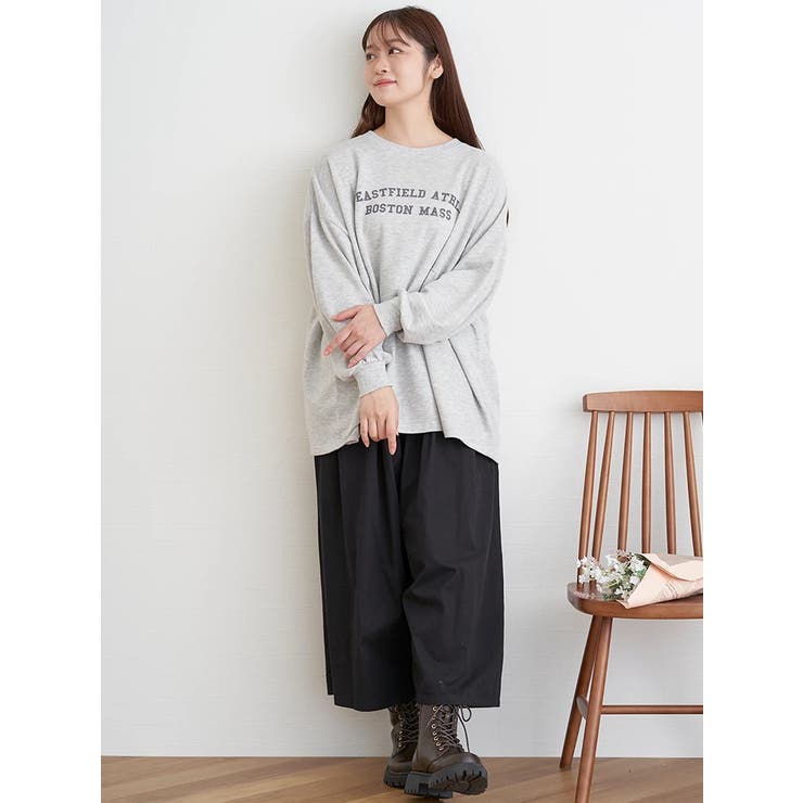 ルーズシルエットツイルタックパンツ | LUDIC PARK | 詳細画像33 