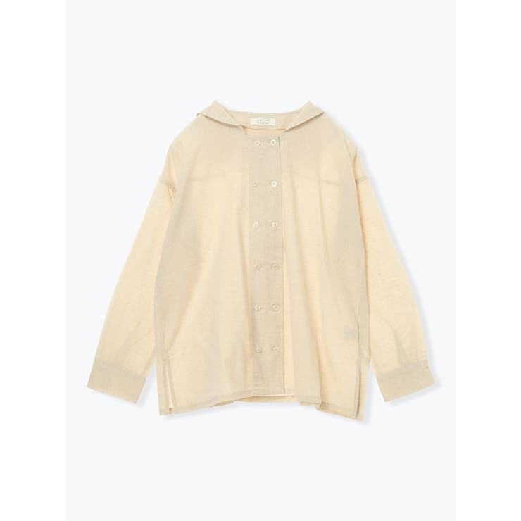 ベージュ | セーラーカラーブラウス | LUDIC PARK