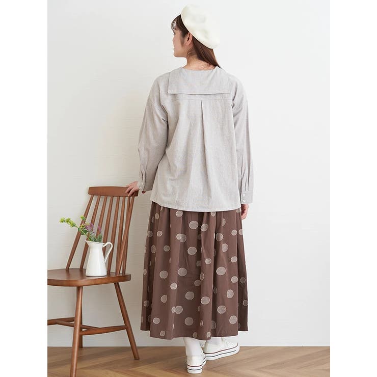 セーラーカラーブラウス | LUDIC PARK | 詳細画像9 