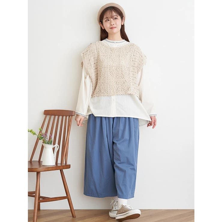 ネック刺繍チュニック | LUDIC PARK | 詳細画像10 