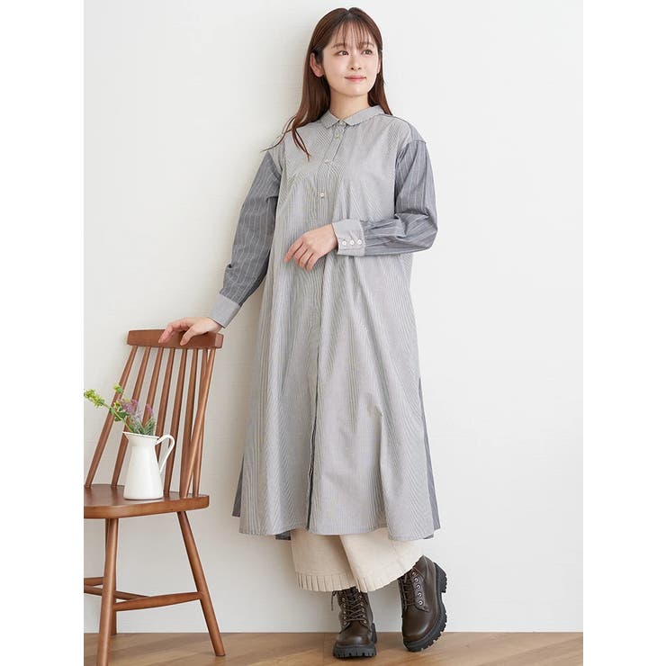 マルチストライプワンピース | LUDIC PARK | 詳細画像1 