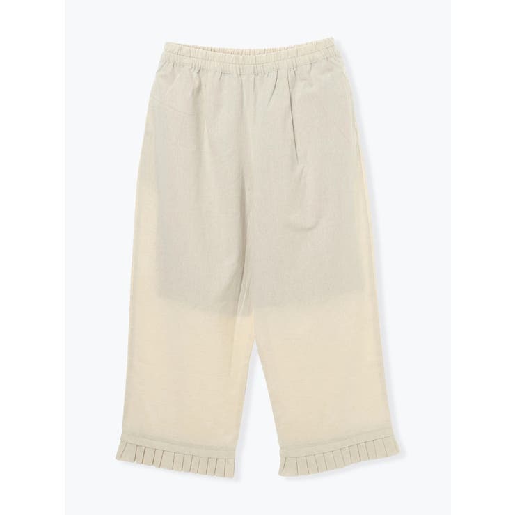 裾プリーツパンツ | LUDIC PARK | 詳細画像10 