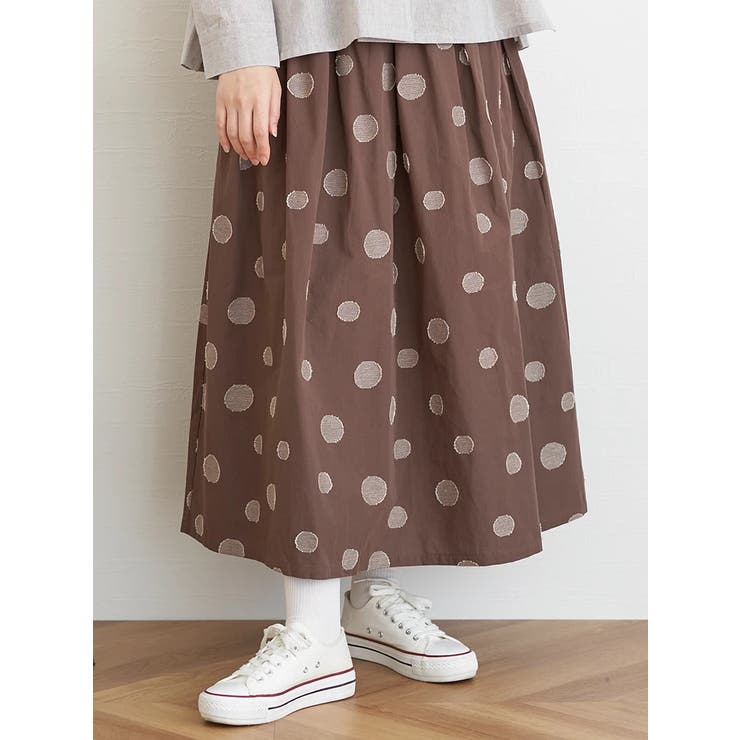 ドットジャガードスカート | LUDIC PARK | 詳細画像1 
