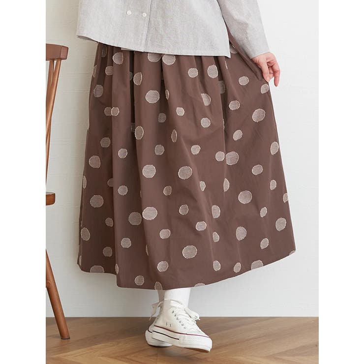 ドットジャガードスカート | LUDIC PARK | 詳細画像2 
