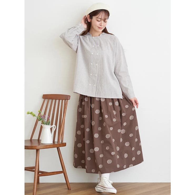 ドットジャガードスカート | LUDIC PARK | 詳細画像7 