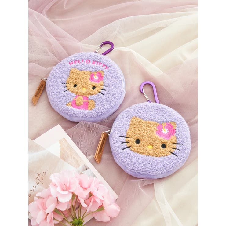 ハローキティ日焼けフェイス柄ミニポーチ | LUDIC PARK | 詳細画像2 