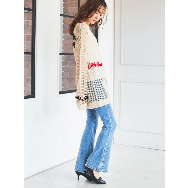 メッシュランダムロゴプルオーバー | LUDIC PARK | 詳細画像8 