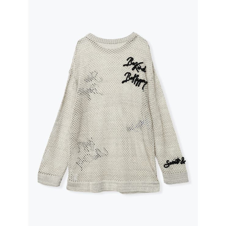 メッシュランダムロゴプルオーバー | LUDIC PARK | 詳細画像11 