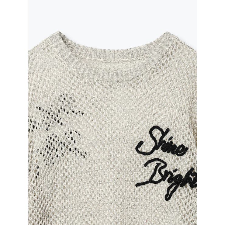 メッシュランダムロゴプルオーバー | LUDIC PARK | 詳細画像12 