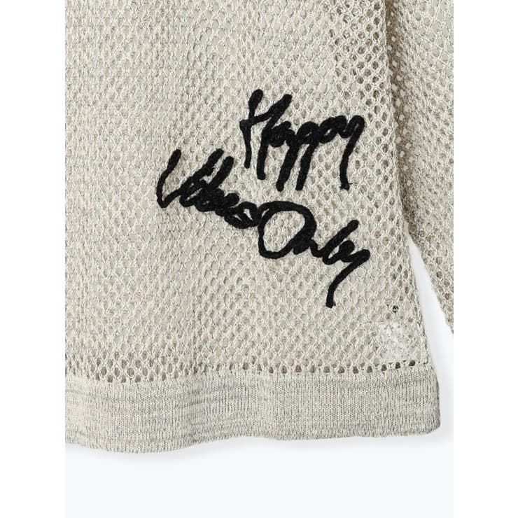 メッシュランダムロゴプルオーバー | LUDIC PARK | 詳細画像14 