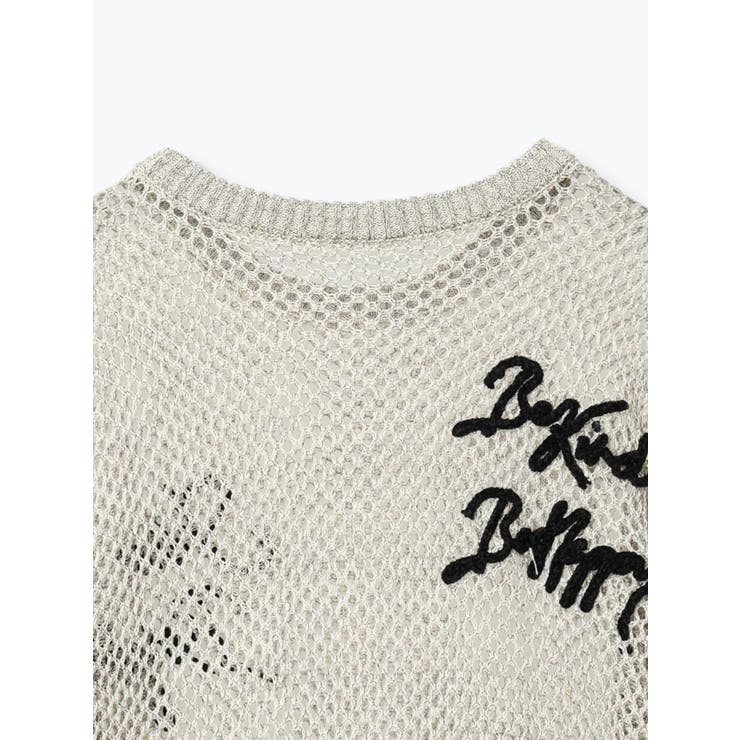 メッシュランダムロゴプルオーバー | LUDIC PARK | 詳細画像15 