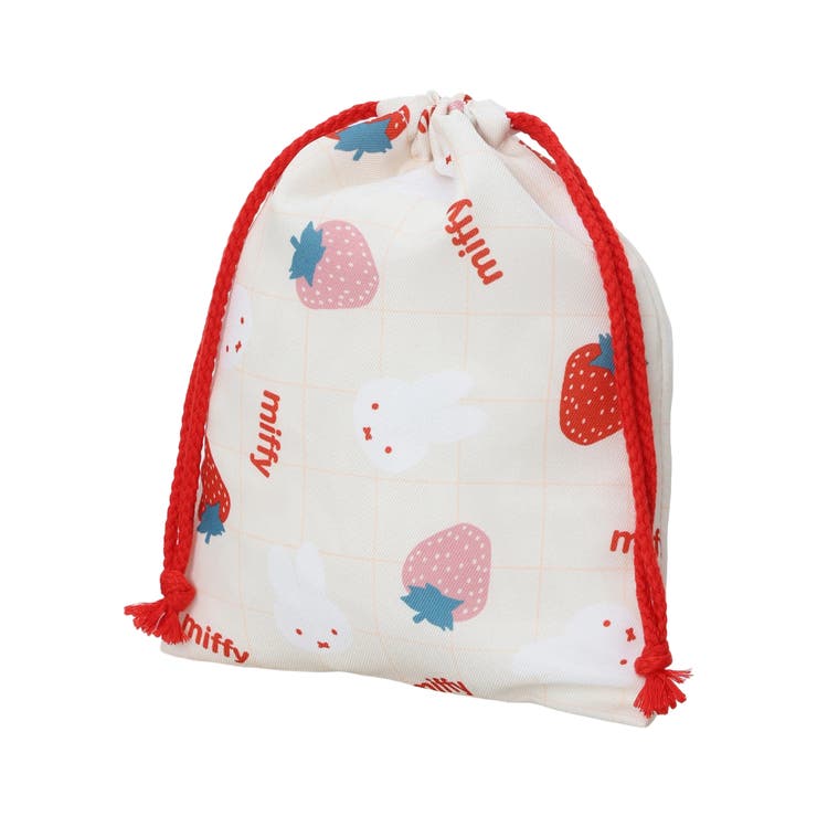 miffy イチゴ 巾着 3点セット【ミッフィー】 | LUDIC PARK | 詳細画像2 