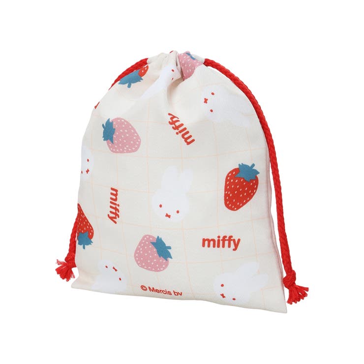 miffy イチゴ 巾着 3点セット【ミッフィー】 | LUDIC PARK | 詳細画像3 