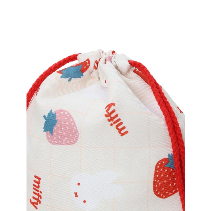 miffy イチゴ 巾着 3点セット【ミッフィー】 | LUDIC PARK | 詳細画像4 
